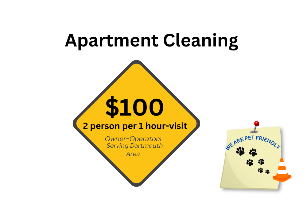 apartment cleaners Dartmouth area